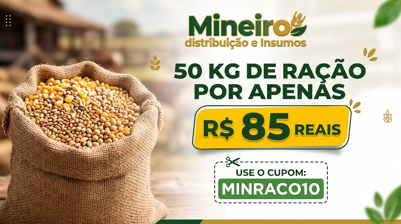 Ração Mineiro insumos